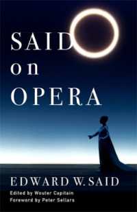 サイードのオペラ論集<br>Said on Opera