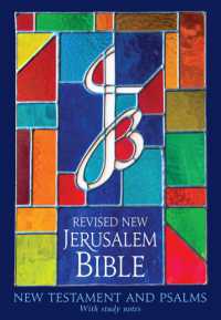 Rnjb: New Testament and Psalms : Revised New Jerusalem Bible (Revised New Jerusalem Bible) -- Paperback / softback