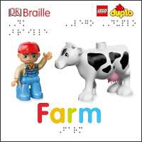 DK Braille LEGO DUPLO Farm (Dk Braille Books) （Board Book）