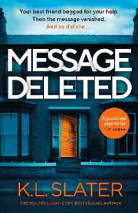 Message Deleted -- Hardback