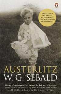 W.G.・ゼ―バルト『アウステルリッツ』（英訳）<br>Austerlitz