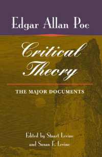 ポー評論集<br>Poe's Critical Theory : The MAJOR DOCUMENTS