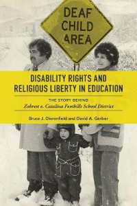 Disability Rights and Religious Liberty in Education : The Story Behind Zobrest V. Catalina Foothills School District (Disability Histories)