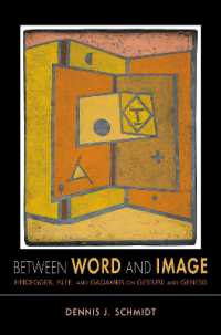 Between Word and Image : Heidegger, Klee, and Gadamer on Gesture and Genesis (Studies in Continental Thought)