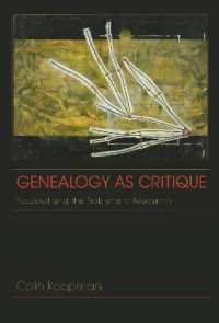 Genealogy as Critique : Foucault and the Problems of Modernity (American Philosophy)