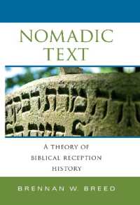 Nomadic Text : A Theory of Biblical Reception History (Biblical Literature)
