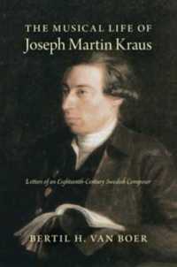 The Musical Life of Joseph Martin Kraus : Letters of an Eighteenth-Century Swedish Composer