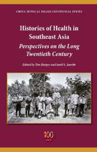 Histories of Health in Southeast Asia : Perspectives on the Long Twentieth Century