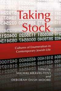 Taking Stock : Cultures of Enumeration in Contemporary Jewish Life (The Modern Jewish Experience)