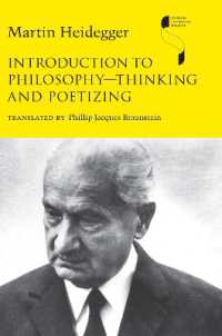 Introduction to Philosophy—Thinking and Poetizing (Studies in Continental Thought)