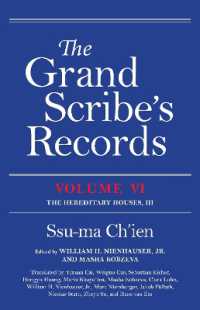 The Grand Scribe's Records, Volume VI : The Hereditary Houses, III