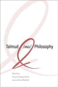 Talmud and Philosophy : Conjunctions, Disjunctions, Continuities (New Jewish Philosophy and Thought)