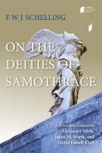 On the Deities of Samothrace (Studies in Continental Thought)