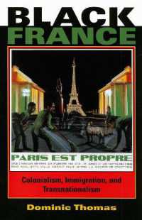黒いフランス：コロニアリズム、移民とトランスナショナリズム<br>Black France : Colonialism, Immigration, and Transnationalism