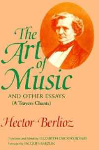 The Art of Music and Other Essays : (a Travers Chants)