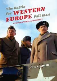 The Battle for Western Europe, Fall 1944 : An Operational Assessment