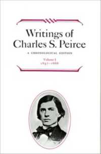 Writings of Charles S. Peirce: a Chronological Edition, Volume 1 : 1857-1866