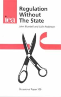 Regulation without the State (Occasional Paper, 109) （BKLT）