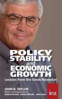 Policy Stability and Economic Growth : Lessons from the Great Recession (Readings in Political Economy)