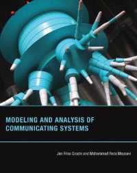 Modeling and Analysis of Communicating Systems (Modeling and Analysis of Communicating Systems) -- Hardback