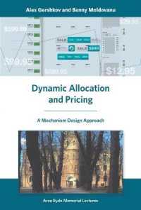 Dynamic Allocation and Pricing : A Mechanism Design Approach (Arne Ryde Memorial Lectures)
