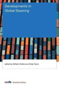 グリーン調達の発展<br>Developments in Global Sourcing (Cesifo Seminar Series) -- Hardback