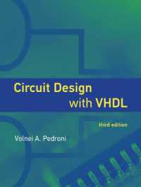 VHDL回路設計（テキスト・第３版）<br>Circuit Design with VHDL (The Mit Press) （3RD）
