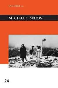 Michael Snow (October Files) -- Hardback
