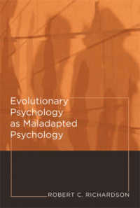 進化心理学批判<br>Evolutionary Psychology as Maladapted Psychology (Life and Mind: Philosophical Issues in Biology and Psychology) （1ST）