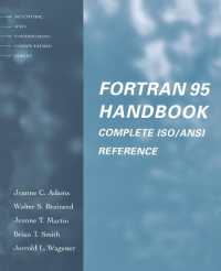 Fortran 95 Handbook : Complete Iso/Ansi Reference (Scientific and Engineering Computation)