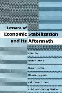 Lessons of Economic Stabilization and Its Aftermath