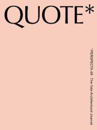 Perspecta 49 : Quote (Perspecta) -- Paperback / softback