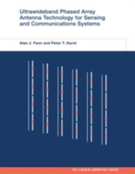 Ultrawideband Phased Array Antenna Technology for Sensing and Communications Systems (Mit Lincoln Laboratory Series)