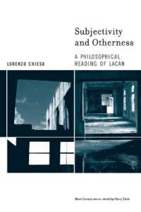 主体性と他者性：ラカンの哲学的読解<br>Subjectivity and Otherness : A Philosophical Reading of Lacan (Short Circuits)