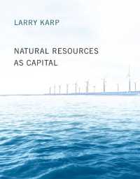 資本としての天然資源<br>Natural Resources as Capital (The Mit Press)