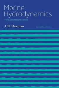 海洋流体力学（40周年記念版）<br>Marine Hydrodynamics (Marine Hydrodynamics) （40th anniversary）