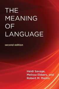 The Meaning of Language, Second Edition （2ND）
