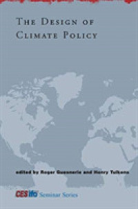 Design of Climate Policy (Cesifo Seminar Series)