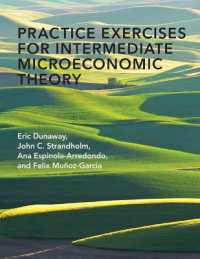 中級ミクロ経済理論：演習問題<br>Practice Exercises for Intermediate Microeconomic Theory