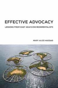 Effective Advocacy : Lessons from East Asia's Environmentalists -- Paperback / softback