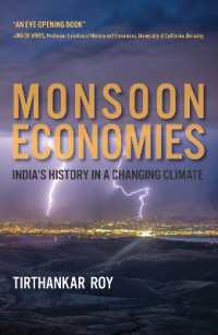 『モンスーン経済：水と気候からみたインド史』（原書）<br>Monsoon Economies : India's History in a Changing Climate (History for a Sustainable Future)