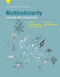 Multicellularity : Origins and Evolution (Vienna Series in Theoretical Biology)