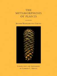 ゲーテ『植物のメタルフォーゼ』（英訳）<br>The Metamorphosis of Plants