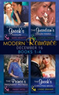 Modern Romance December 2016 Books 1-4 : A Di Sione for the Greek's Pleasure / the Prince's Pregnant Mistress / the Greek -- Paperback