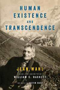 Human Existence and Transcendence (Thresholds in Philosophy and Theology)