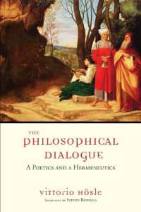 The Philosophical Dialogue : A Poetics and a Hermeneutics