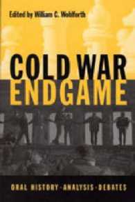Cold War Endgame : Oral History, Analysis, Debates