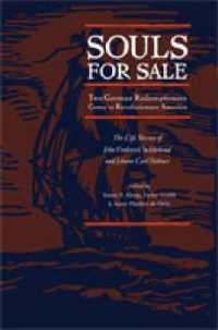 Souls for Sale : Two German Redemptioners Come to Revolutionary America (Max Kade Research Institute)