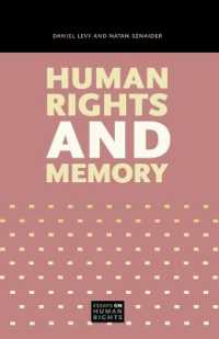 Human Rights and Memory (Essays on Human Rights)
