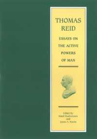 Essays on the Active Powers of Man : Volume 7 in the Edinburgh Edition of Thomas Reid (Edinburgh Edition of Thomas Reid)